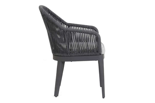 Sunset West - Milano Dining Chair in Echo Ash w/ Self Welt - SW4101-1-EASH-STKIT veiw 2