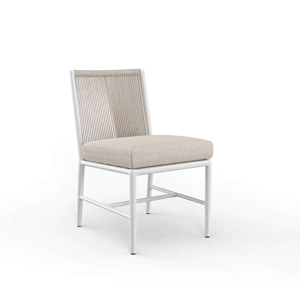 Sunset West - Sabbia Armless Dining Chair in Echo Ash, No Welt - SW4901-1A-EASH-STKIT veiw 1