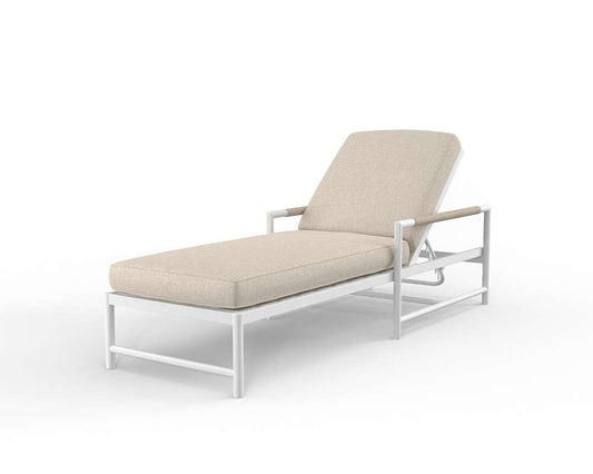 Sunset West - Sabbia Chaise in Echo Ash, No Welt - SW4901-9-EASH-STKIT veiw 1