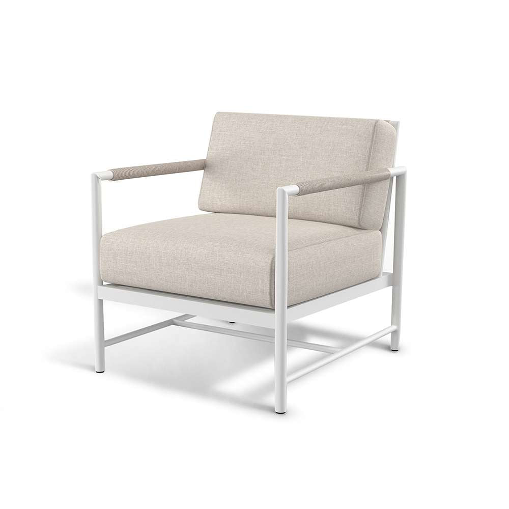 Sunset West - Sabbia Club Chair in Echo Ash, No Welt - SW4901-21-EASH-STKIT veiw 1