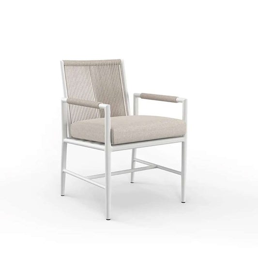 Sunset West - Sabbia Dining Chair in Echo Ash, No Welt - SW4901-1-EASH-STKIT veiw 1