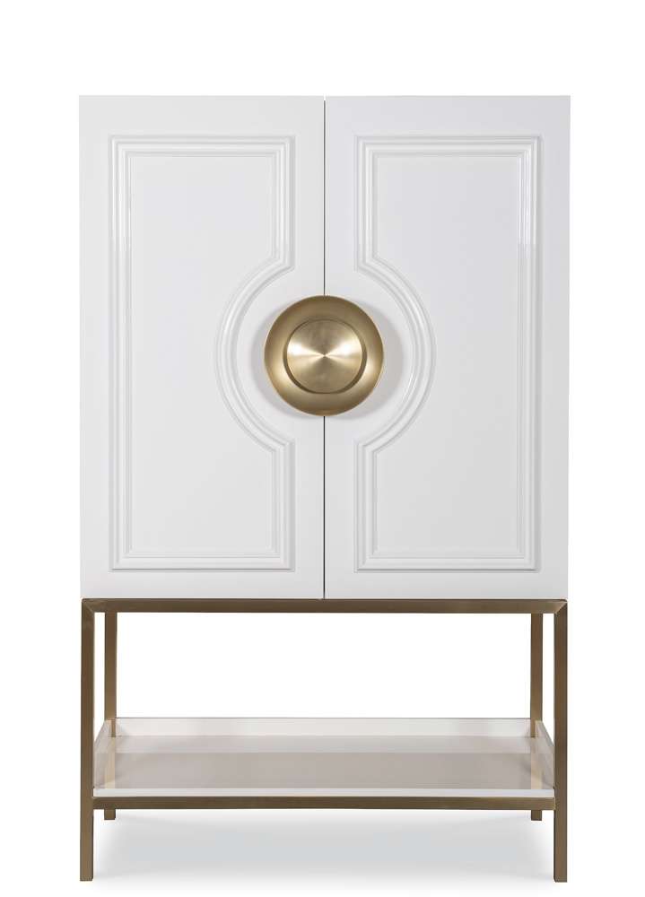 Century Furniture - Cadence White Bar Cabinet - White - CAA-462 veiw 1
