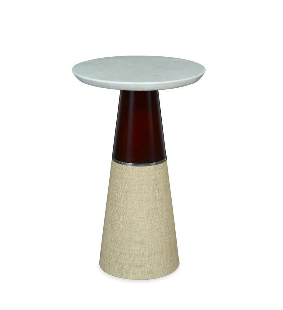 Century Furniture - Curate White Bria Spot Table - White - CT6051-WH veiw 1