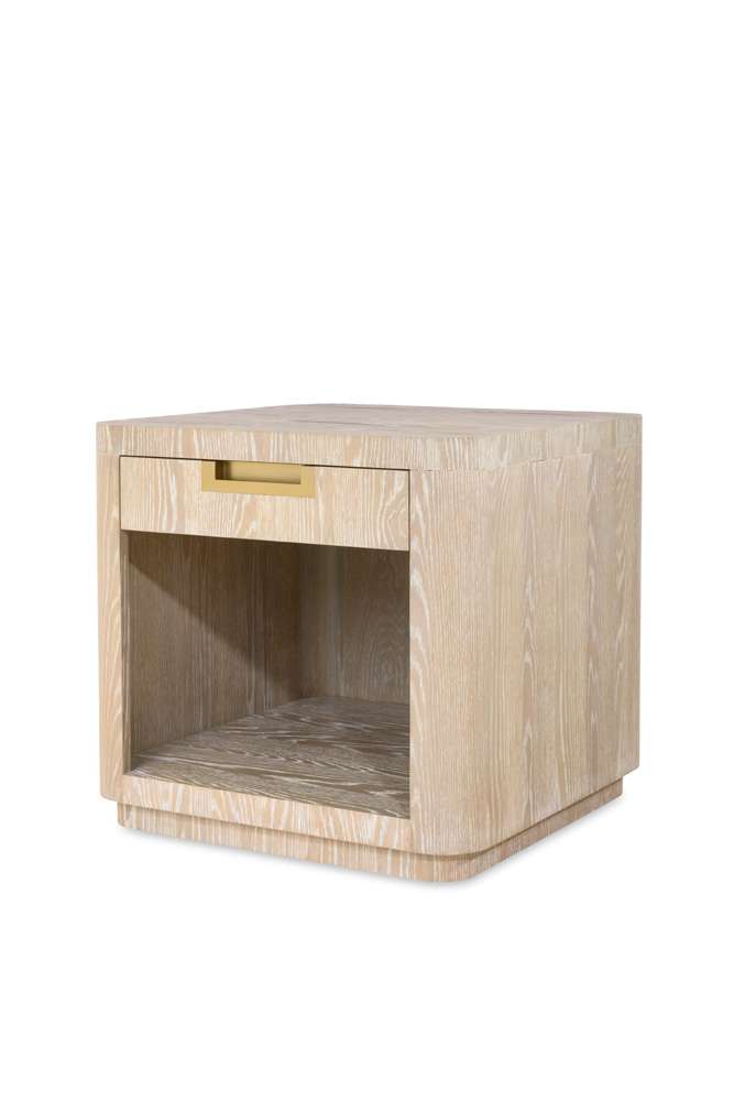 Century Furniture - Cadence Sand Cerused Lamp Side Table - CA2-624 veiw 1
