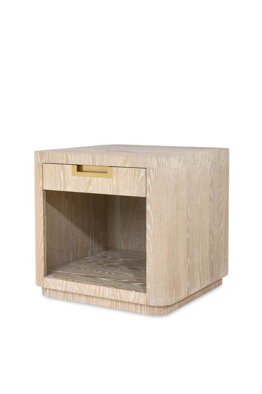 Century Furniture - Cadence Sand Cerused Lamp Side Table - CA2-624 veiw 1