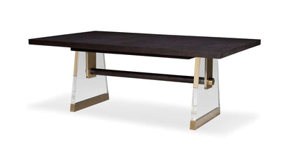Century Furniture - Cadence Mocha Rectangular Dining Table - CA3-301 veiw 1
