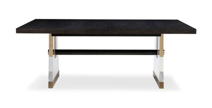 Century Furniture - Cadence Mocha Rectangular Dining Table - CA3-301 veiw 2