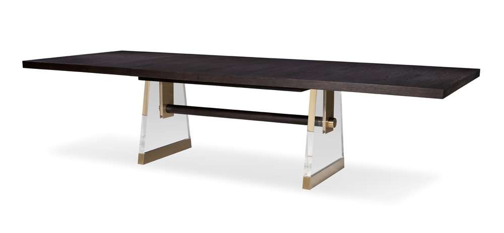 Century Furniture - Cadence Mocha Rectangular Dining Table - CA3-301 veiw 3