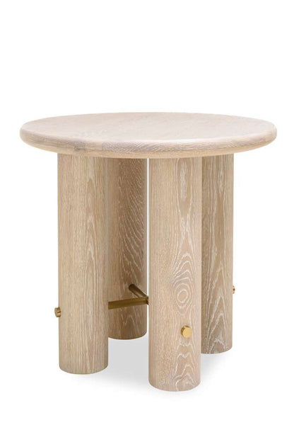 Century Furniture - Cadence Sand Cerused Side Table - CA2-622 veiw 1