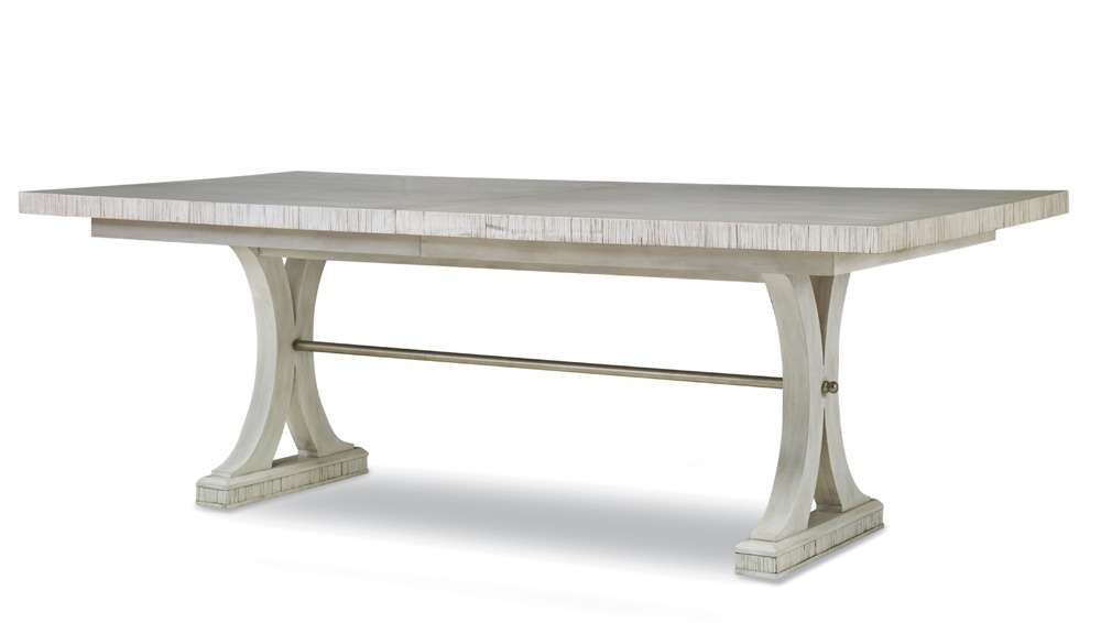 Century Furniture - Curate Peninsula Carlyle Rect. Oak Dining Table-Peninsula - CT1002-PN-OAK veiw 1