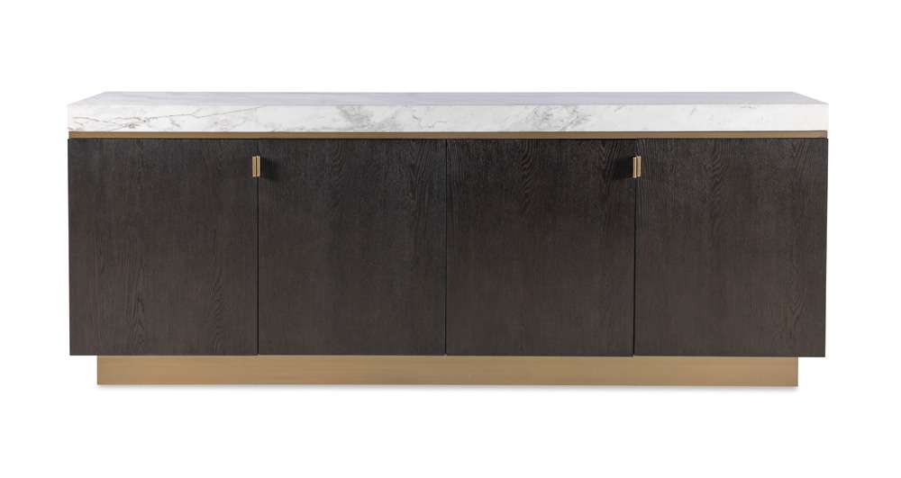Century Furniture - Cadence Mocha Credenza  - CA3-401 veiw 2