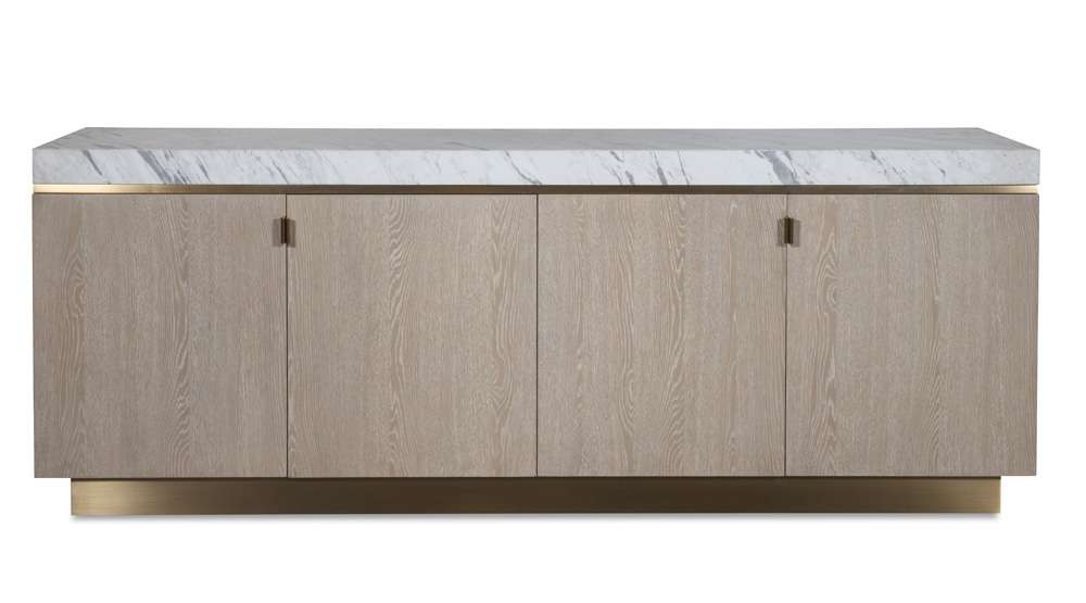 Century Furniture - Cadence Sand Cerused Credenza  - CA2-401 veiw 2