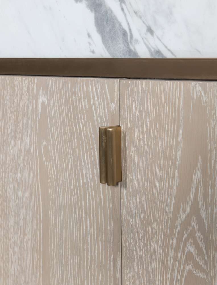 Century Furniture - Cadence Sand Cerused Credenza  - CA2-401 veiw 4