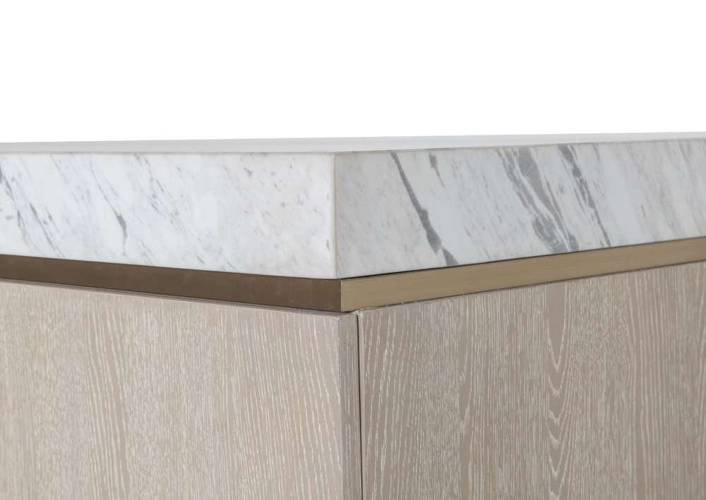 Century Furniture - Cadence Sand Cerused Credenza  - CA2-401 veiw 5