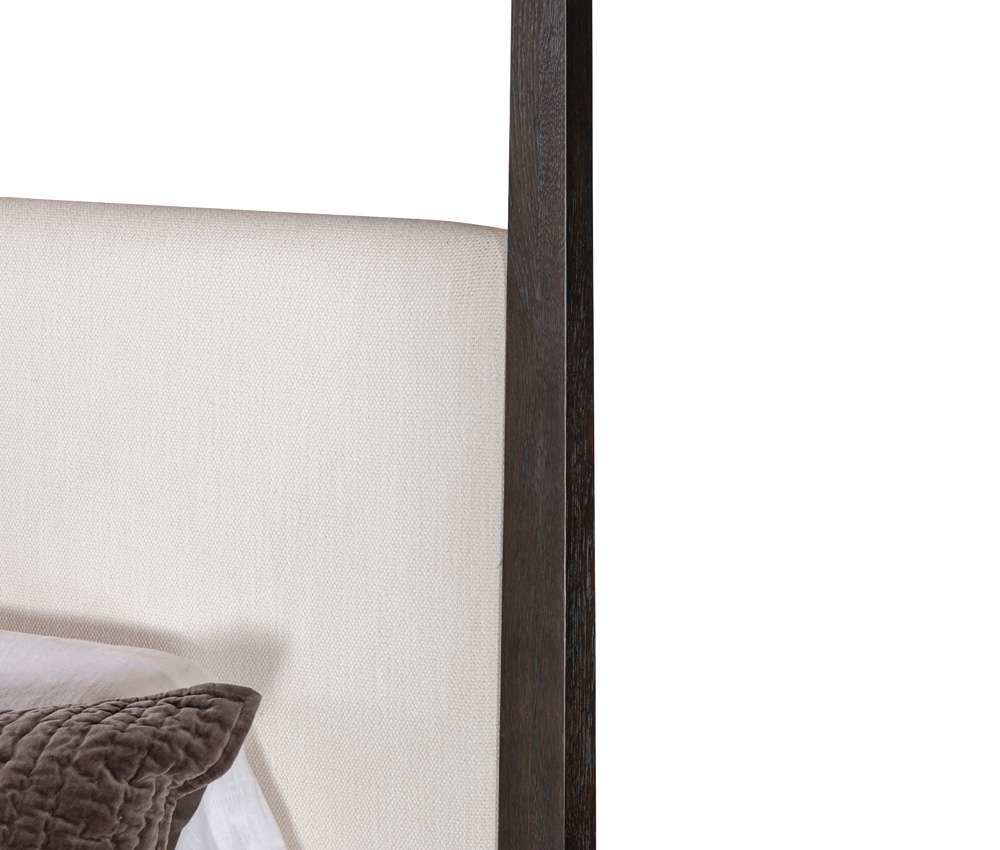 Century Furniture - Cadence Mocha Metal Canopy Poster Bed - King  - CA3-146 veiw 4