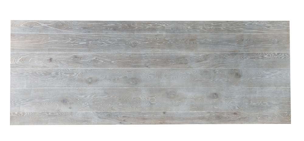 Century Furniture - Grand Tour Furniture Grey Open Sky 120 Dining Table - Grey - SF6160-G_CLOSEOUT veiw 5