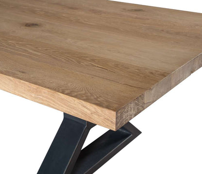 Century Furniture - Grand Tour Furniture Natural Oak Open Sky 120 Dining Table - Natural - SF6160 veiw 4