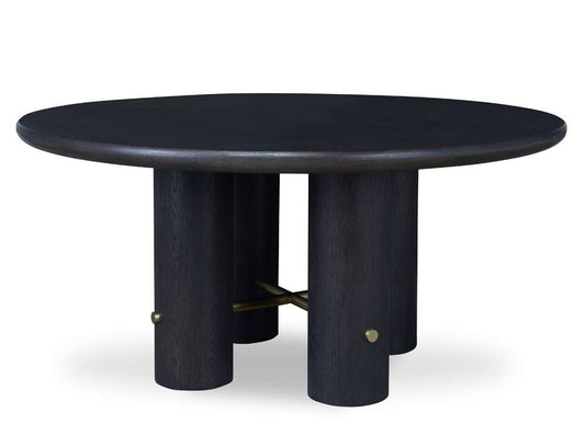 Century Furniture - Cadence Mocha Round Dining Table  - CA3-305 veiw 1