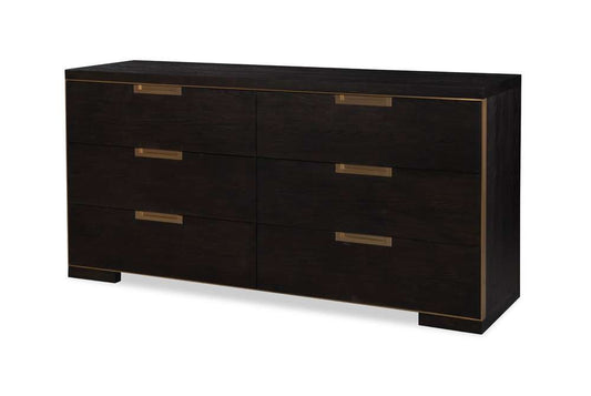 Century Furniture - Cadence Mocha Six Drawer Dresser  - CA3-205 veiw 1