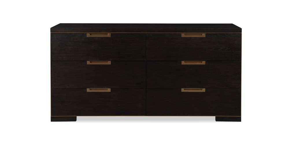 Century Furniture - Cadence Mocha Six Drawer Dresser  - CA3-205 veiw 2