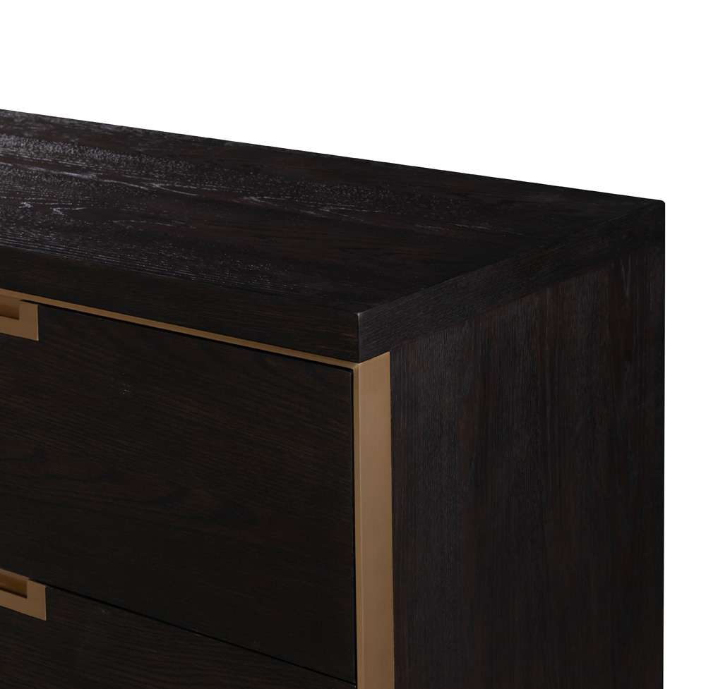 Century Furniture - Cadence Mocha Six Drawer Dresser  - CA3-205 veiw 5