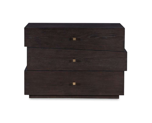 Century Furniture - Cadence Mocha Three Drawer Chest  - CA3-702 veiw 1