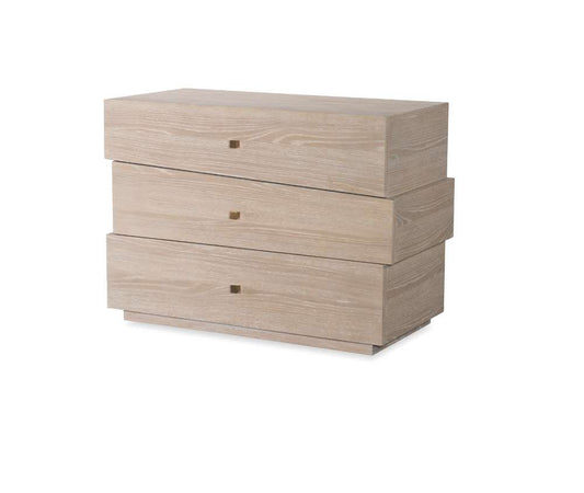 Century Furniture - Cadence Sand Cerused Three Drawer Chest  - CA2-702 veiw 1