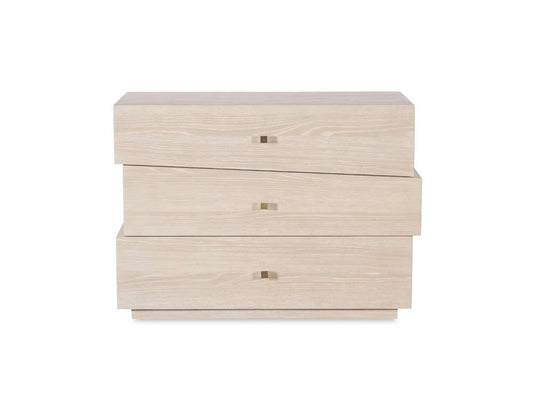 Century Furniture - Cadence Sand Cerused Three Drawer Chest  - CA2-702 veiw 2