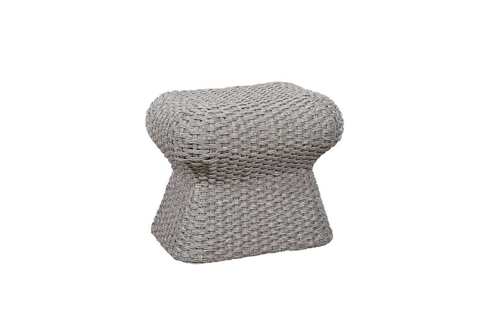 Century Furniture - Carrier and Company Outdoor Grey Warren Outdoor Ottoman - Grey - C7-D89-3146 veiw 1