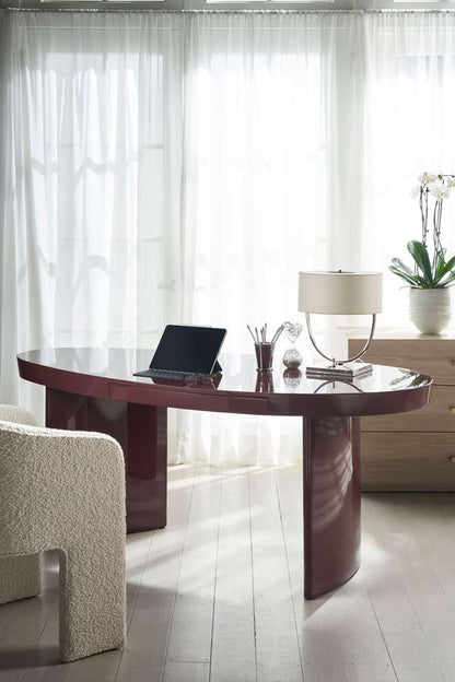 Century Furniture - Cadence Oxblood Writing Desk - Oxblood - CAD-761 veiw 3