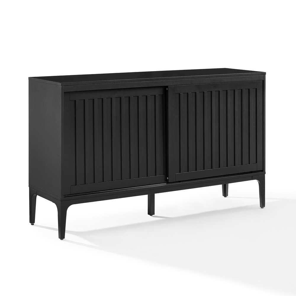 Crosley Furniture - Asher Sideboard Matte Black - CF4219-MB veiw 1