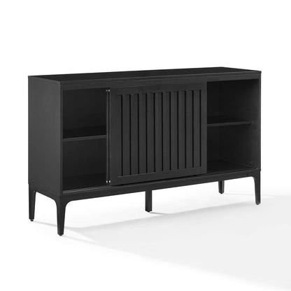 Crosley Furniture - Asher Sideboard Matte Black - CF4219-MB veiw 7