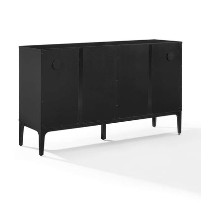 Crosley Furniture - Asher Sideboard Matte Black - CF4219-MB veiw 8