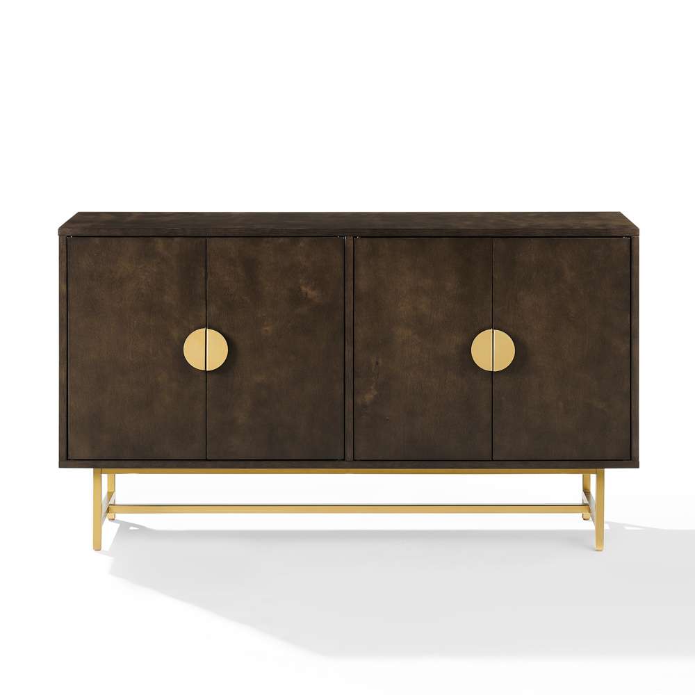 Crosley Furniture - Blair Sideboard Dark Brown/Gold - CF4220-BR veiw 8