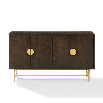 Crosley Furniture - Blair Sideboard Dark Brown/Gold - CF4220-BR veiw 8