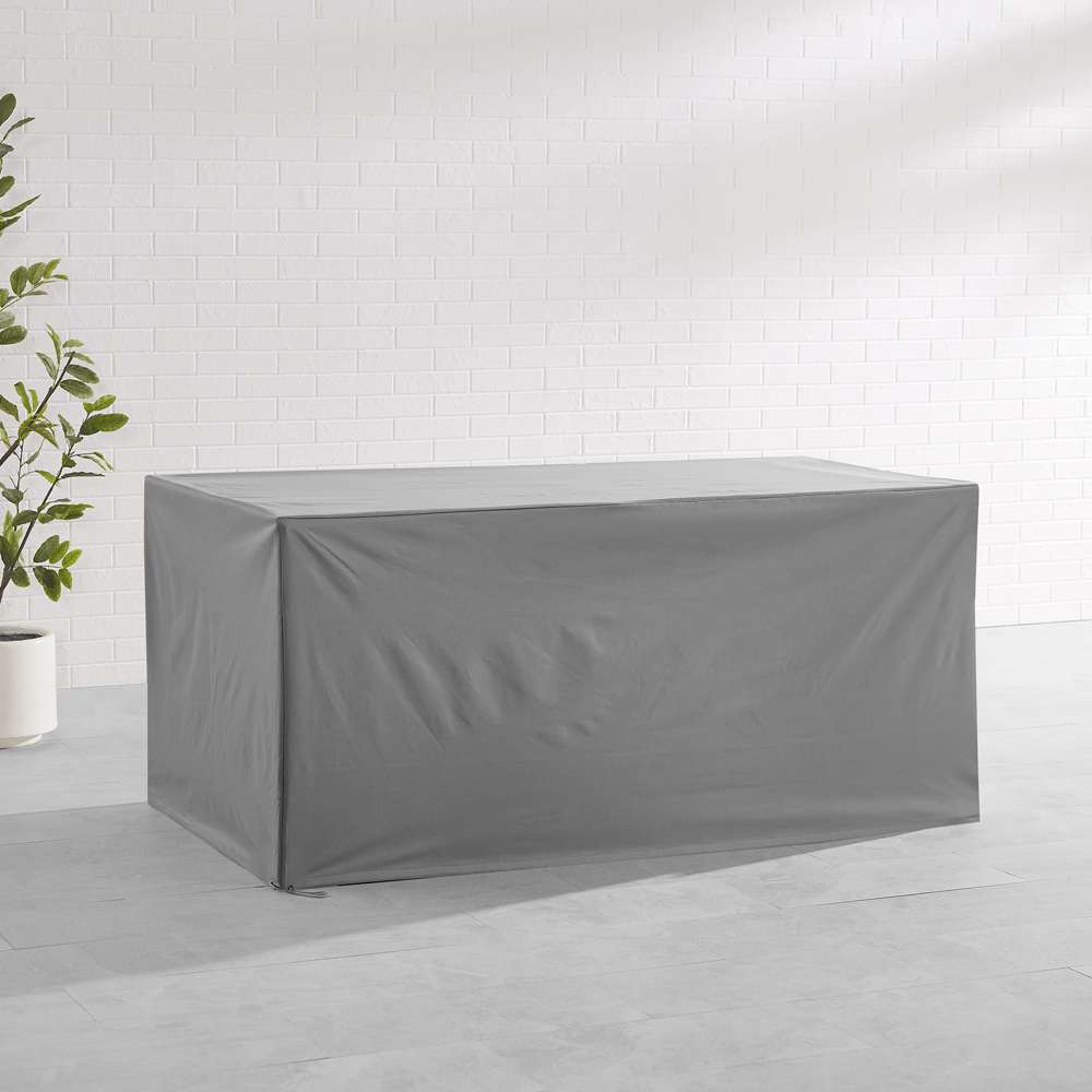 Crosley Furniture - Outdoor Dining Table Furniture Cover Gray - CO7511-GY veiw 2