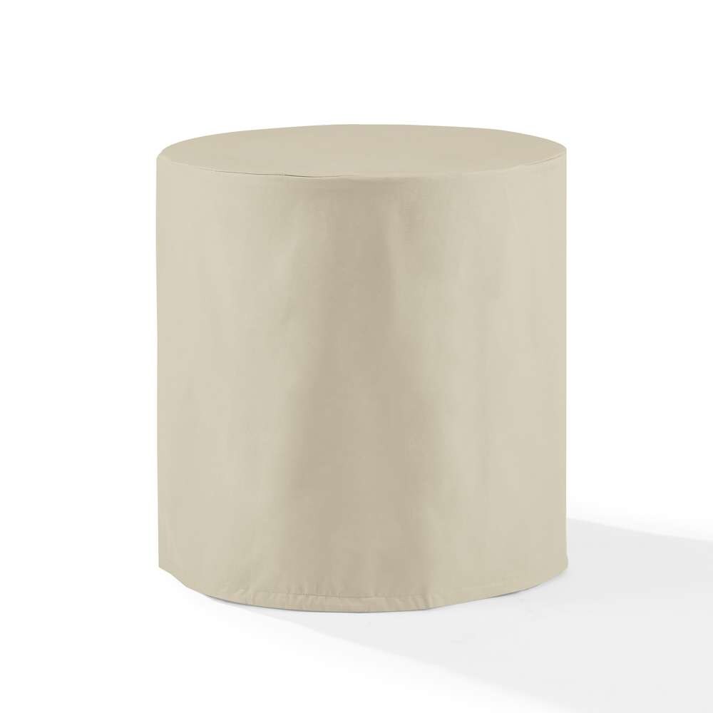 Crosley Furniture - Round Outdoor Bistro Table Furniture Cover Tan - CO7513-TA veiw 1