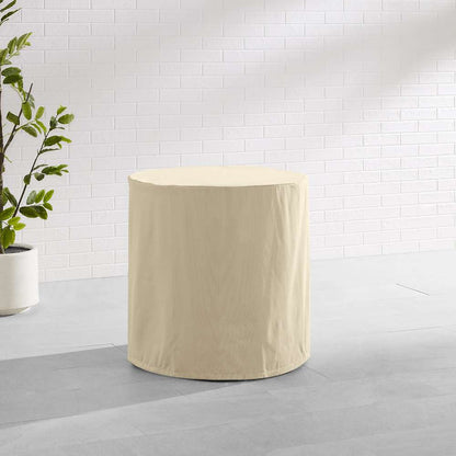 Crosley Furniture - Round Outdoor Bistro Table Furniture Cover Tan - CO7513-TA veiw 2