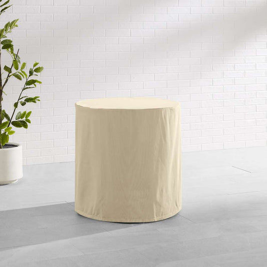 Crosley Furniture - Round Outdoor Bistro Table Furniture Cover Tan - CO7513-TA veiw 2