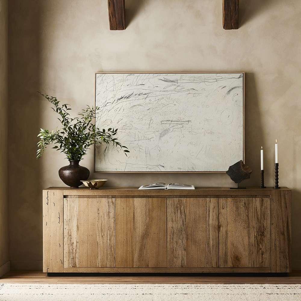 Four Hands - Abaso Sideboard - Rustic Wormwood Oak - 229169-002 veiw 4