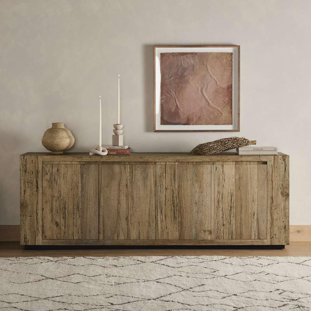 Four Hands - Abaso Sideboard - Rustic Wormwood Oak - 229169-002 veiw 5
