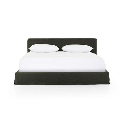 Four Hands - Aidan King Slipcover Bed - Brussels Pine - 234707-007 veiw 2