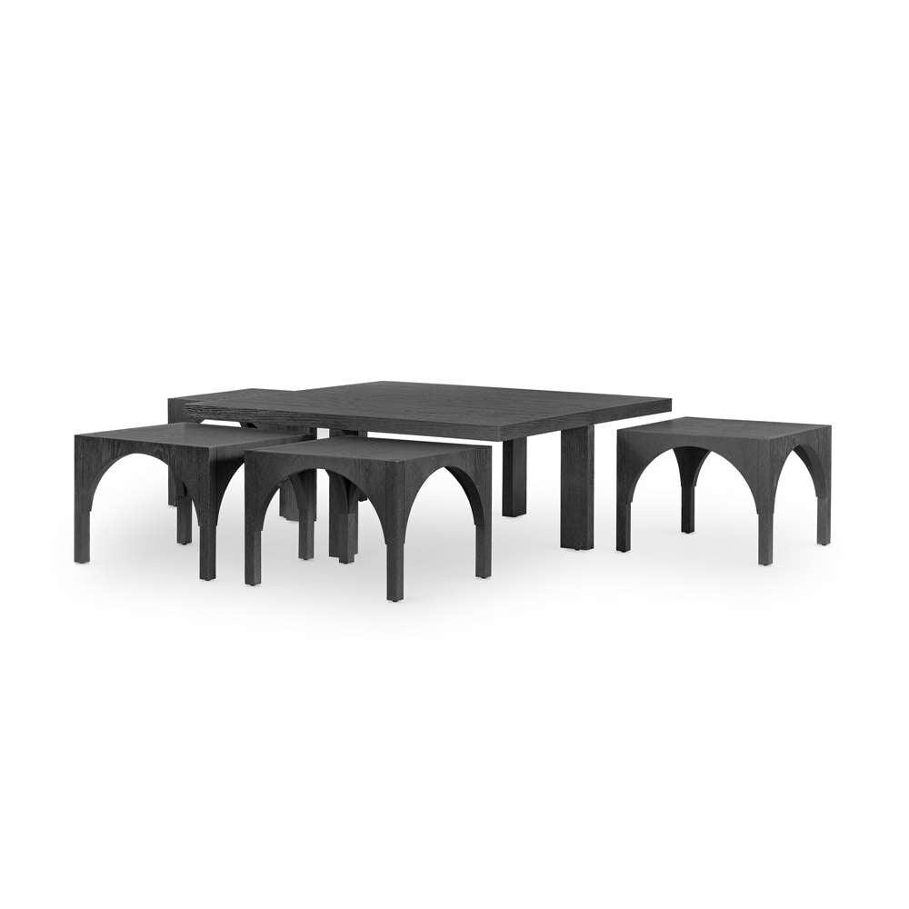Four Hands - Amara Coffee Table - Black Oak Veneer - 224822-002 veiw 4
