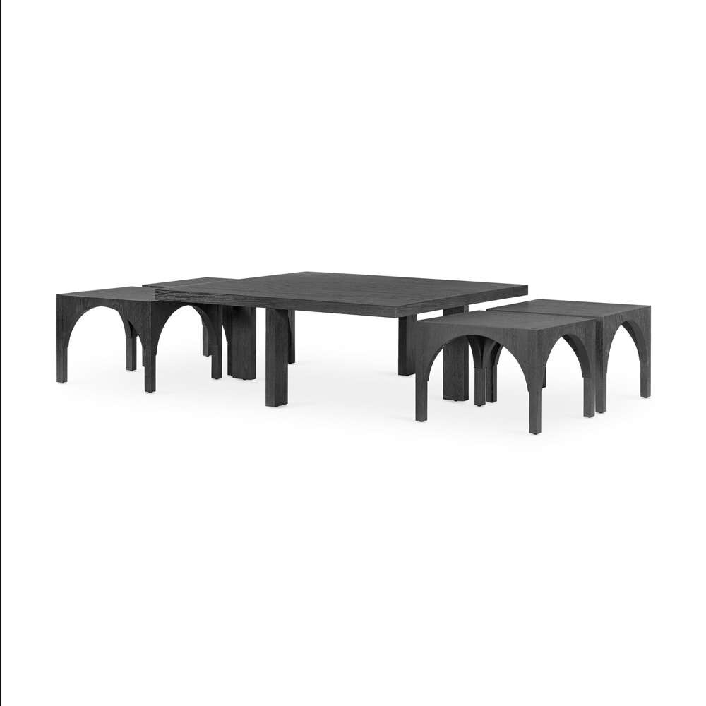 Four Hands - Amara Coffee Table - Black Oak Veneer - 224822-002 veiw 5