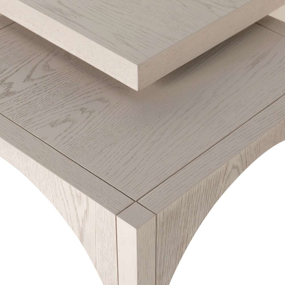Four Hands - Amara Coffee Table - Off White Oak - 224822-001 veiw 11