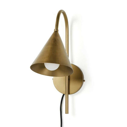 Four Hands - Asher - Janna Sconce - Light Antique Brass - 237941-002 veiw 1