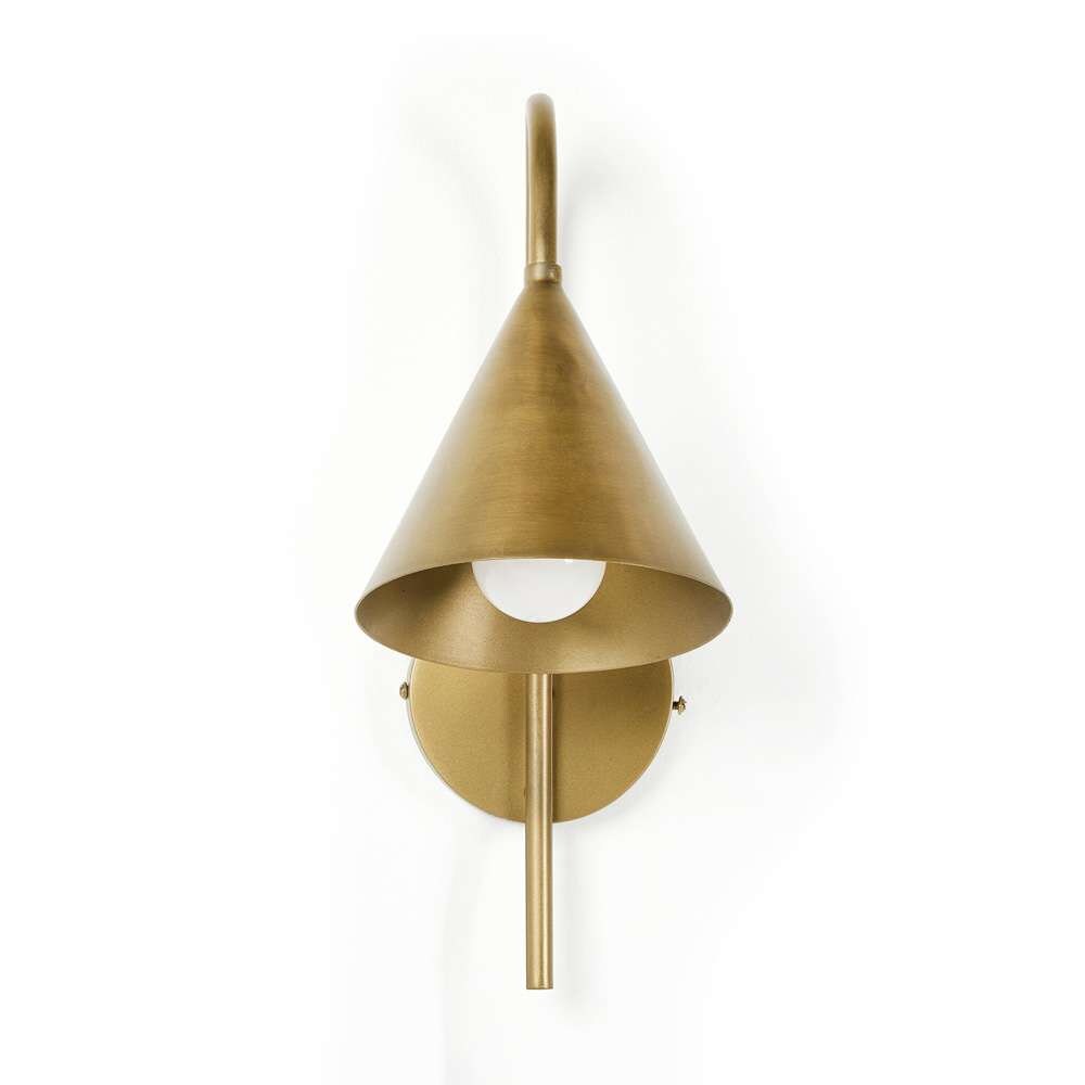 Four Hands - Asher - Janna Sconce - Light Antique Brass - 237941-002 veiw 4