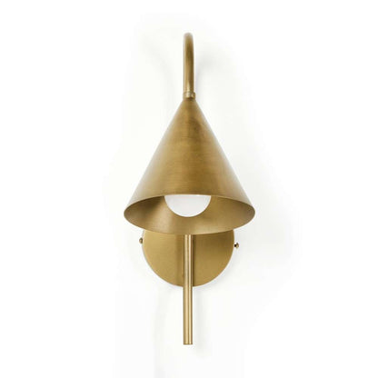 Four Hands - Asher - Janna Sconce - Light Antique Brass - 237941-002 veiw 4