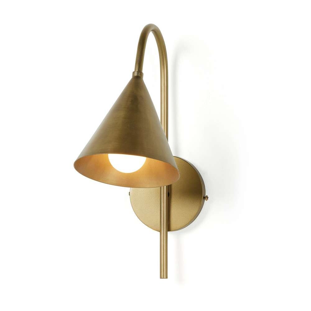 Four Hands - Asher - Janna Sconce - Light Antique Brass - 237941-002 veiw 6