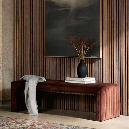 Four Hands - Augustine Bench - Surrey Auburn - 230152-004 veiw 3